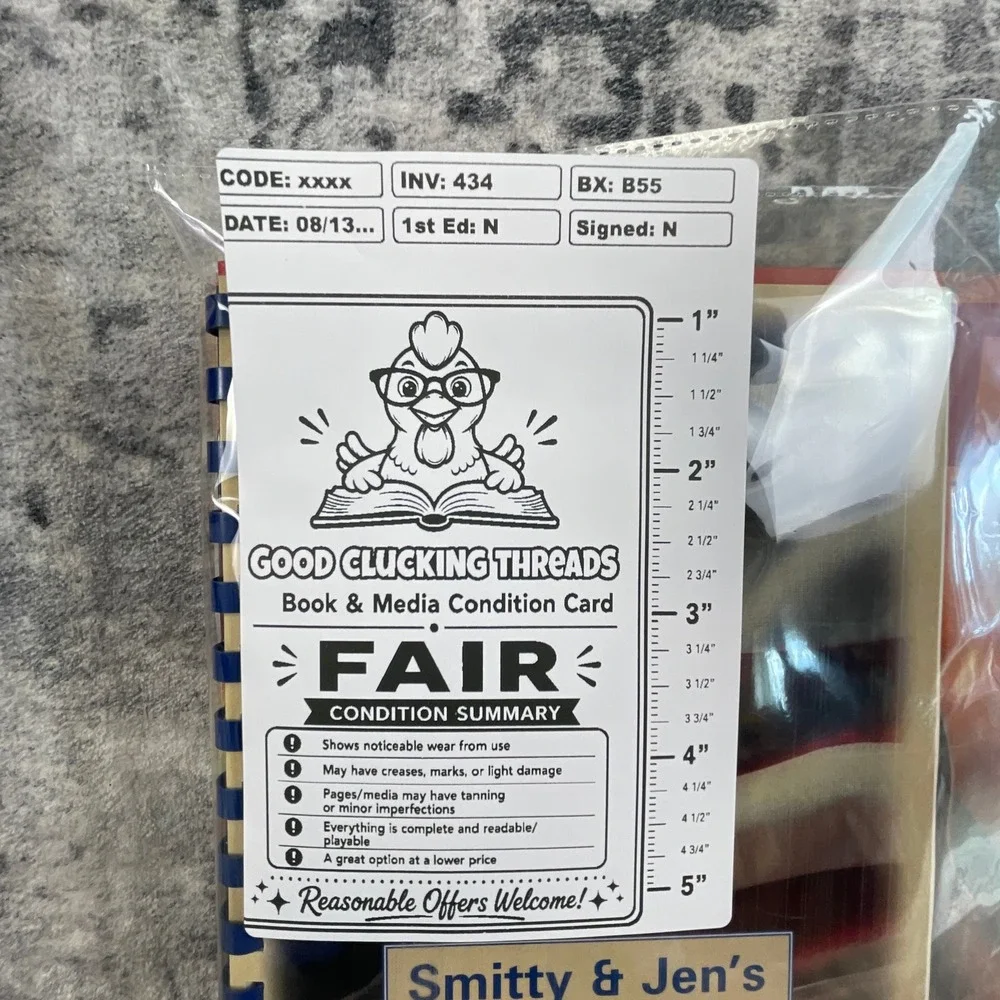 N/A cookbook lot